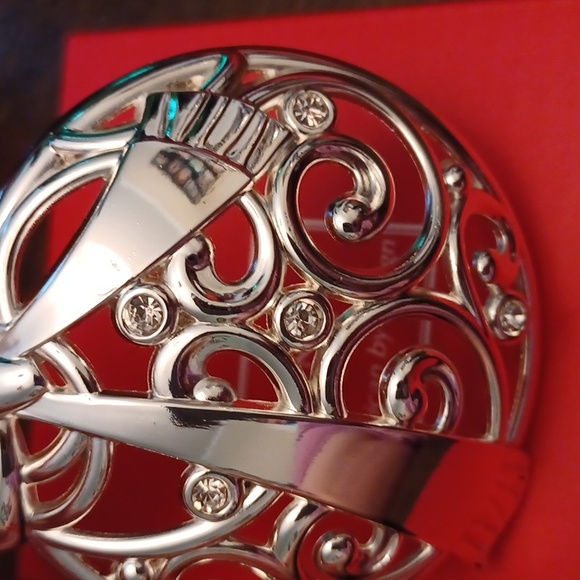 Lenox Silverplate Snowman Ornament - Picture 4 of 6